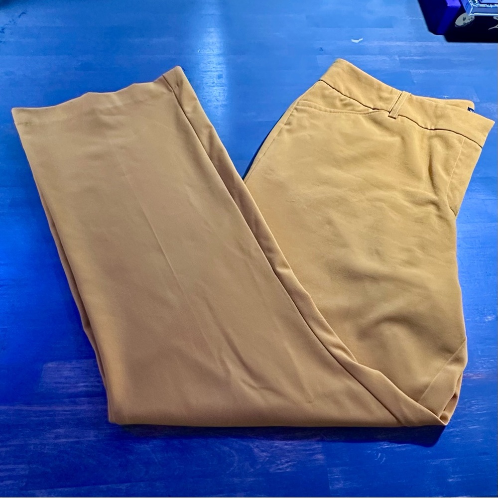 NWOT New York & Company Mustard Yellow Pants Size 18